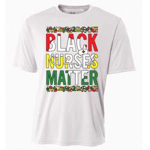 Black Nurses Matter Melanin Nurse Black History Month Black Pride Cooling Performance Crew T-Shirt