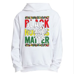 Black Nurses Matter Melanin Nurse Black History Month Black Pride Urban Pullover Hoodie