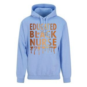 Black Nurse Melanin Nurse Educated Black History Month Nurse Unisex Surf Hoodie