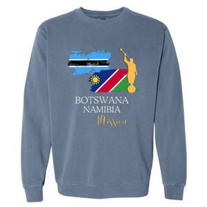 Botswana Namibia Mormon Lds Mission Missionary Garment-Dyed Sweatshirt