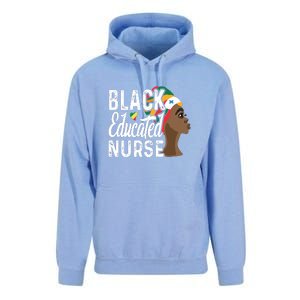 Black Nurse Melanin Nurse Educated Black History Month Nurse Unisex Surf Hoodie