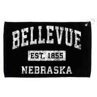 Bellevue Nebraska Ne Vintage Established Sports Grommeted Golf Towel