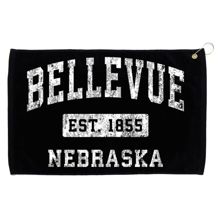 Bellevue Nebraska Ne Vintage Established Sports Grommeted Golf Towel