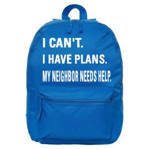 Best Neighbor National Good Neighbor Day Cute Gift 16 in Basic Backpack