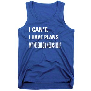 Best Neighbor National Good Neighbor Day Cute Gift Tank Top