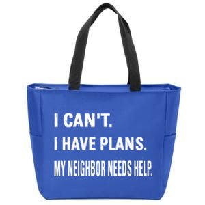 Best Neighbor National Good Neighbor Day Cute Gift Zip Tote Bag