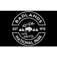 Badlands National Park Retro Hiking Vintage South Dakota Bumper Sticker