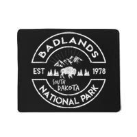 Badlands National Park Retro Hiking Vintage South Dakota Mousepad