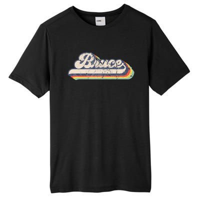 Bruce Name Personalized Vintage Retro Tall Fusion ChromaSoft Performance T-Shirt