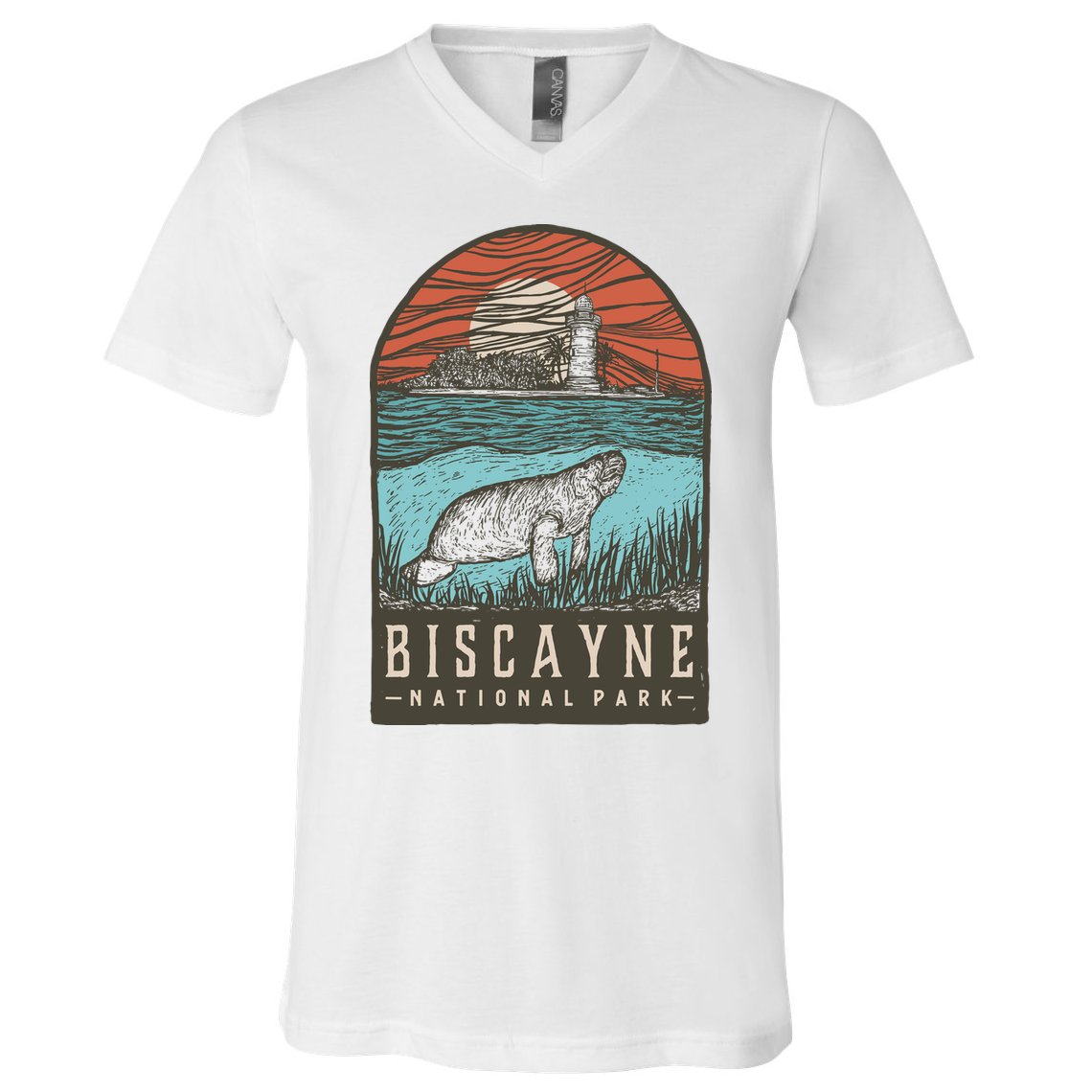 Biscayne National Park V-Neck T-Shirt