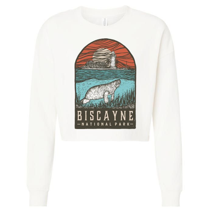 Biscayne National Park Cropped Pullover Crew
