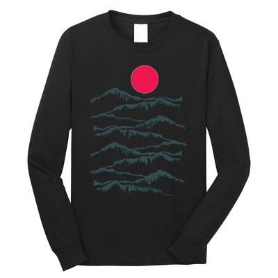Badlands National Park Southwest Desert Western Sunset Mountains Long Sleeve Shirt