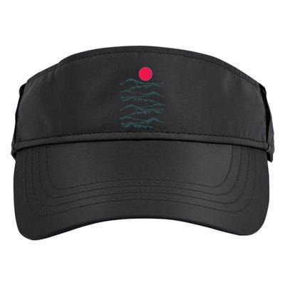 Badlands National Park Southwest Desert Western Sunset Mountains Adult Drive Performance Visor