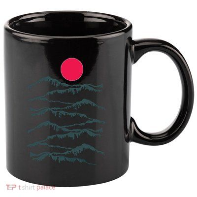 Badlands National Park Southwest Desert Western Sunset Mountains 11oz C Handle Ceramic Mug