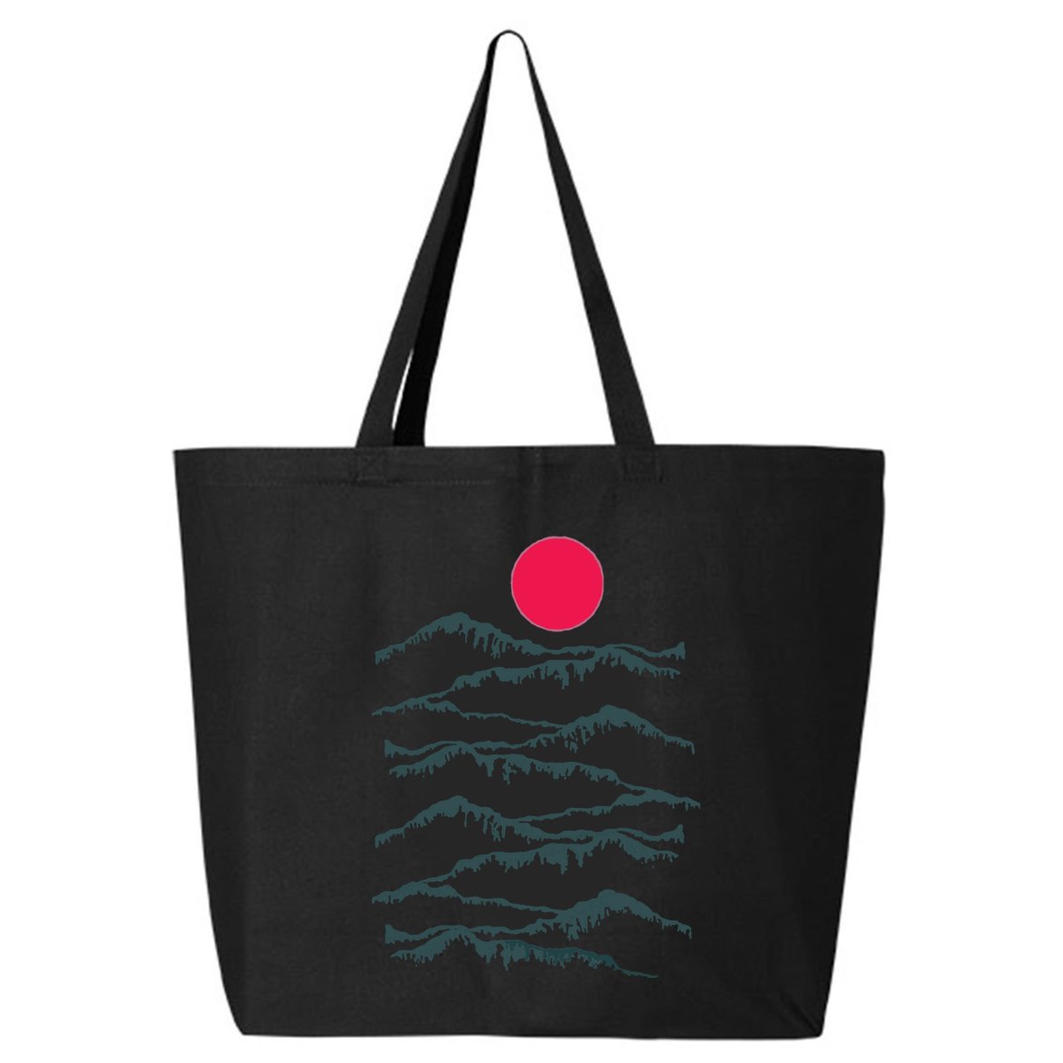 Badlands National Park Southwest Desert Western Sunset Mountains 25L Jumbo Tote
