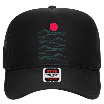 Badlands National Park Southwest Desert Western Sunset Mountains Trucker Hat