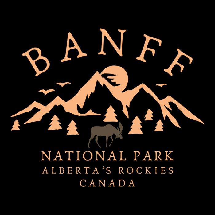 Banff National Park Est 1885 Vintage Canada Baby Bodysuit