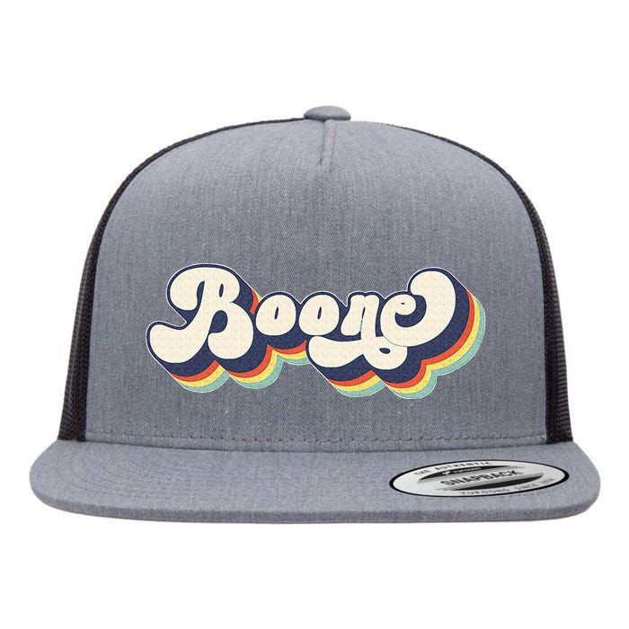 Boone Name Personalized Surname First Name Boone Flat Bill Trucker Hat