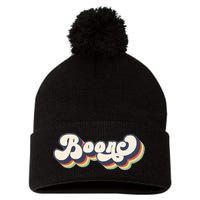 Boone Name Personalized Surname First Name Boone Pom Pom 12in Knit Beanie