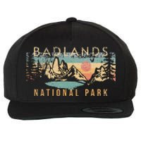 Badlands National Park Wool Snapback Cap