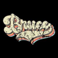 Bruce Name Personalized Drawstring Bag