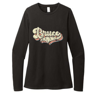 Bruce Name Personalized Womens CVC Long Sleeve Shirt