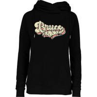 Bruce Name Personalized Womens Funnel Neck Pullover Hood