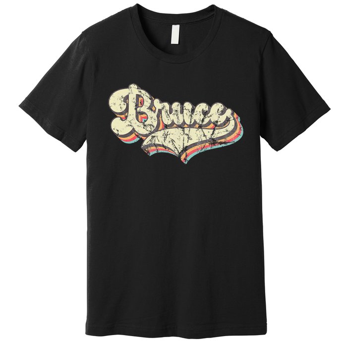 Bruce Name Personalized Premium T-Shirt