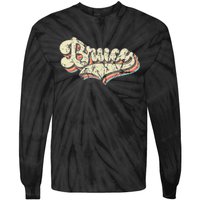 Bruce Name Personalized Tie-Dye Long Sleeve Shirt