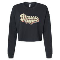 Bruce Name Personalized Cropped Pullover Crew