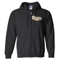 Bruce Name Personalized Full Zip Hoodie