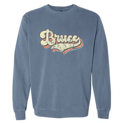 Bruce Name Personalized Garment-Dyed Sweatshirt