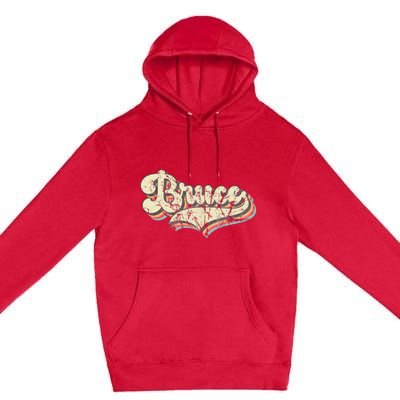 Bruce Name Personalized Premium Pullover Hoodie