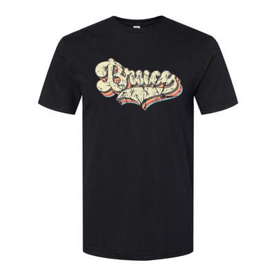 Bruce Name Personalized Softstyle CVC T-Shirt