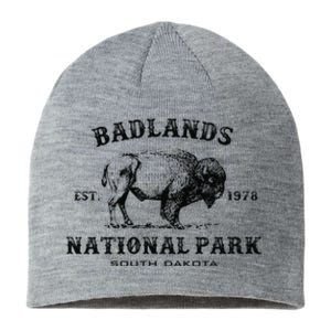 Badlands National Park South Dakota American Bison Souvenir Sustainable Beanie