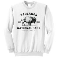 Badlands National Park South Dakota American Bison Souvenir Sweatshirt