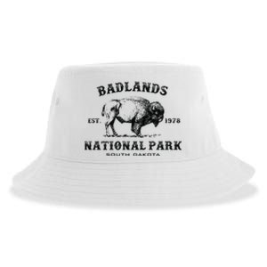 Badlands National Park South Dakota American Bison Souvenir Sustainable Bucket Hat