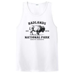 Badlands National Park South Dakota American Bison Souvenir PosiCharge Competitor Tank