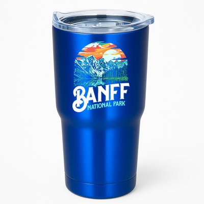 Banff National Park Lake Louise Canada Vintage Graphic Funny Gift Tumbler