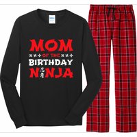 Birthday Ninja - Party - Mom of the Birthday Ninja Long Sleeve Pajama Set