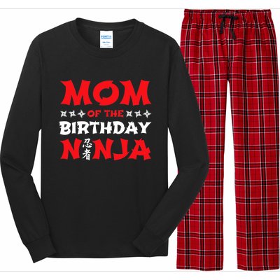 Birthday Ninja - Party - Mom of the Birthday Ninja Long Sleeve Pajama Set