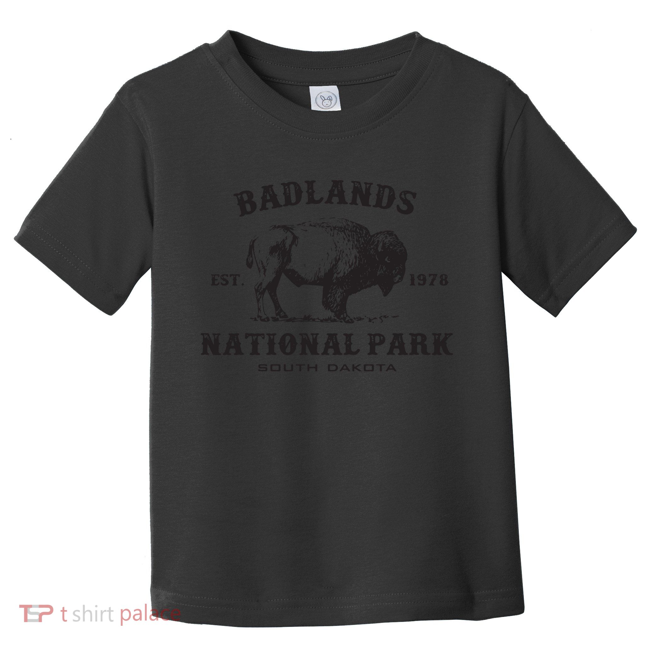 Badlands National Park South Dakota American Bison Souvenir Toddler T-Shirt