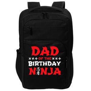 Birthday Ninja - Party - Dad of the Birthday Ninja Impact Tech Backpack