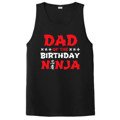 Birthday Ninja - Party - Dad of the Birthday Ninja PosiCharge Competitor Tank