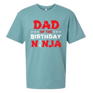 Birthday Ninja - Party - Dad of the Birthday Ninja Sueded Cloud Jersey T-Shirt