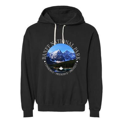 Banff National Park Conservation Gift Garment-Dyed Fleece Hoodie