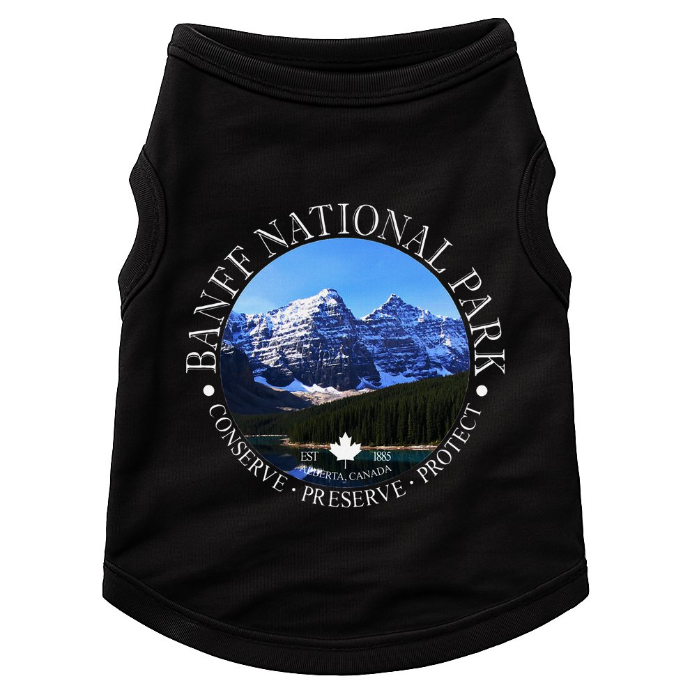 Banff National Park Conservation Gift Doggie Tank