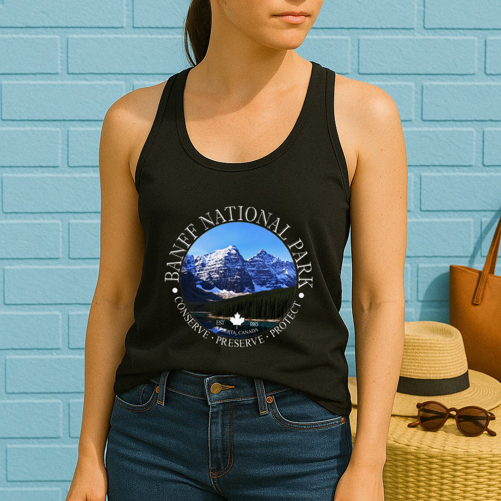 Banff National Park Conservation Gift Womens Tank Top
