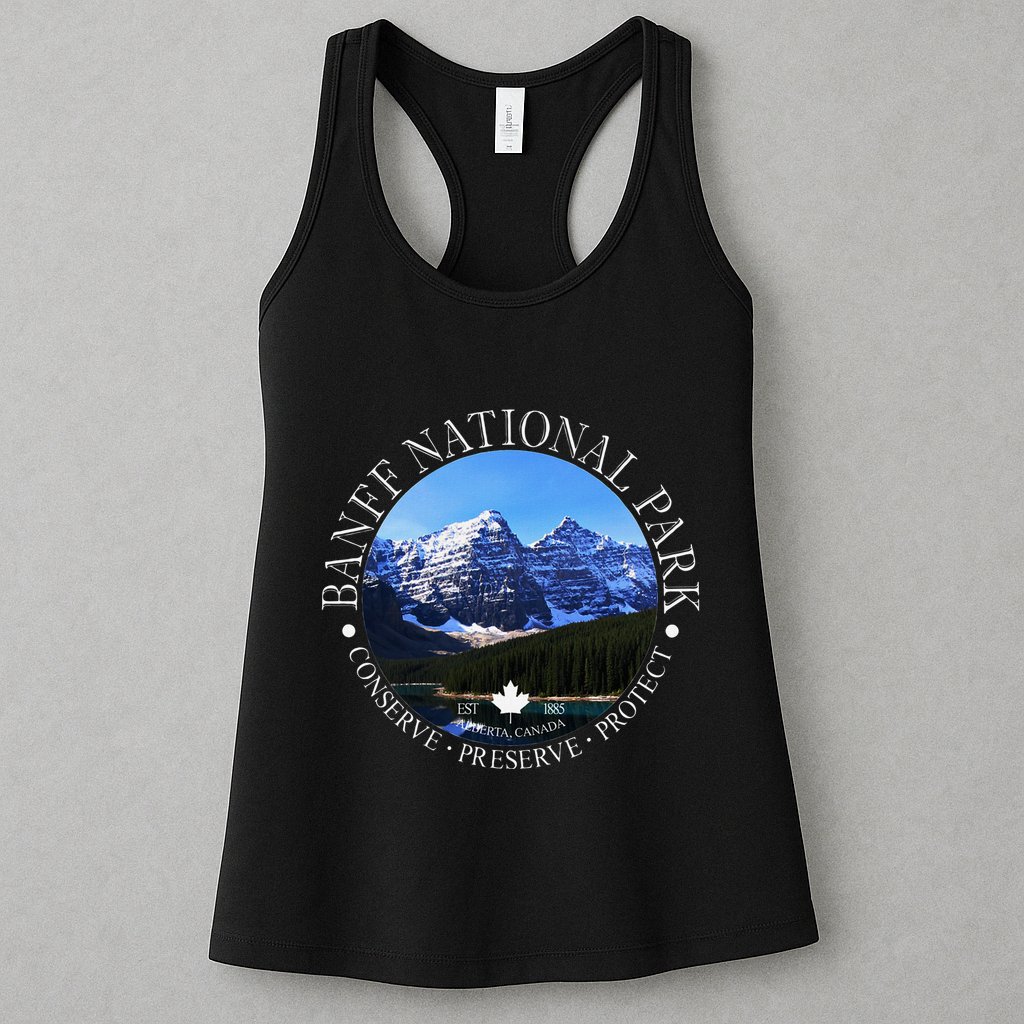 Banff National Park Conservation Gift Womens Tank Top