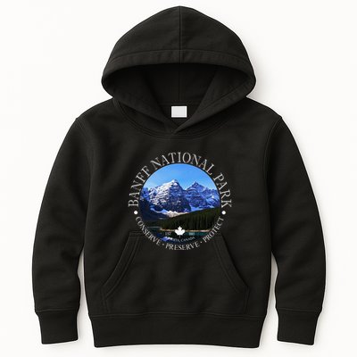 Banff National Park Conservation Gift Kids Hoodie